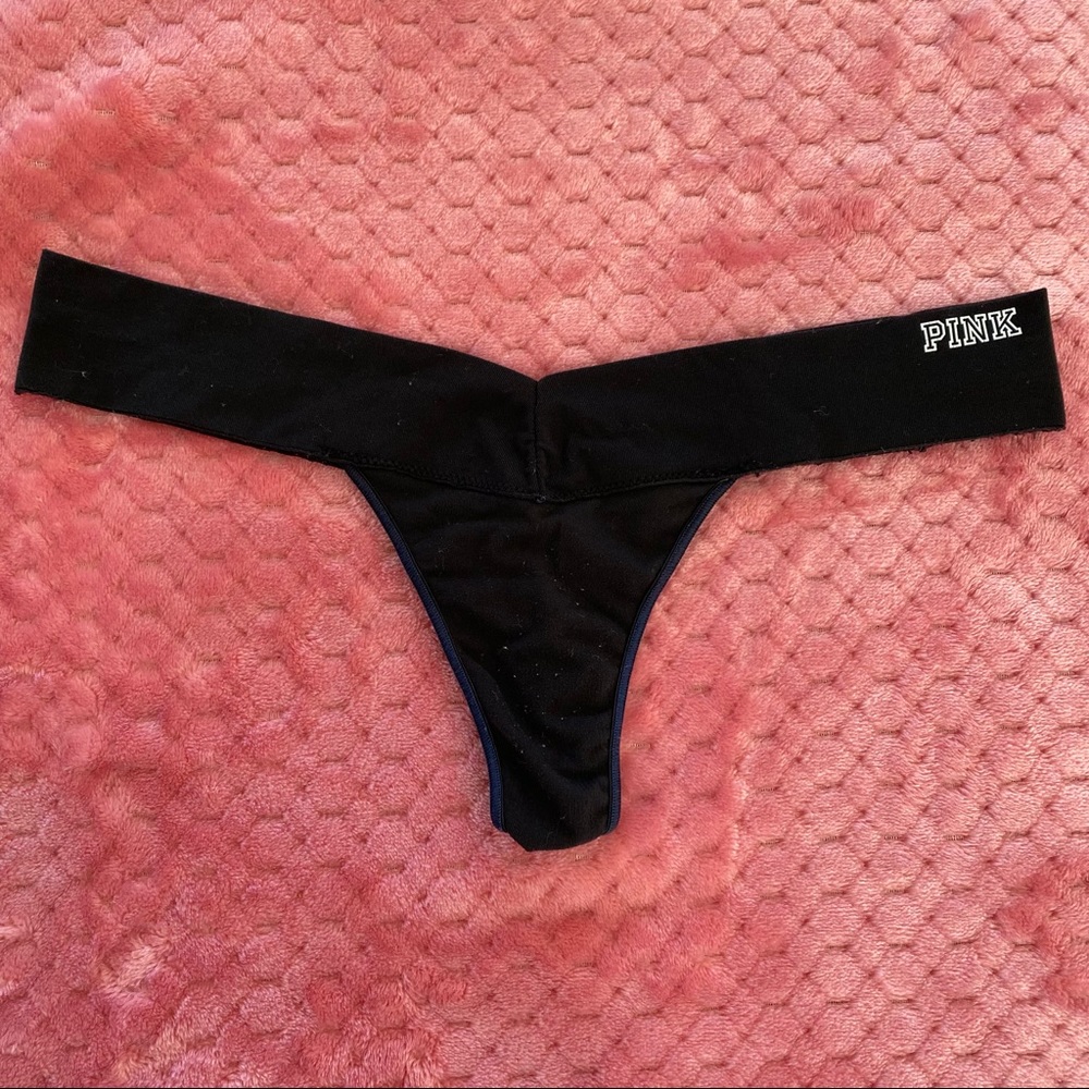 Gently Used Pink by VS Seamless Thong Panties